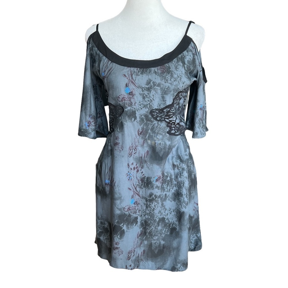 FREE PEOPLE Cold Shoulder Mini Dress
